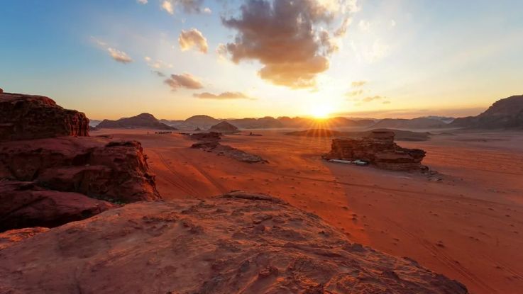 Jordania, Desierto y Mar Muerto