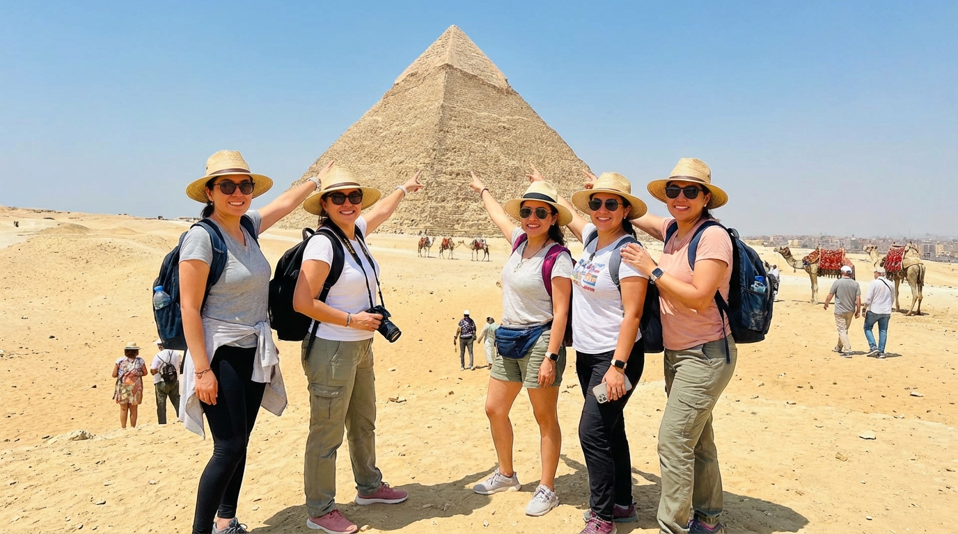 EGIPTO ENTRE MUJERES, 13 DÍAS – GRUPO